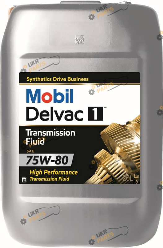Масло трансмиссионное Mobil TF Delvac 1 75W-80 20 л (153485)