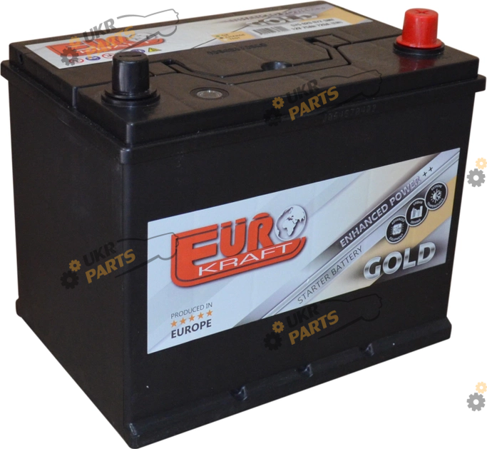Автомобильный аккумулятор Monbat EUROKRAFT GOLD ASIA D26 (-/+) EN720 75 Ач (СТ-00147620)