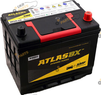 Автомобильный аккумулятор Atlas Asia 630A R+ 72 Ач (MF 90D26FL)