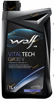 Моторное масло Wolf oil VITALTECH 0W-30 1 л (8324062)