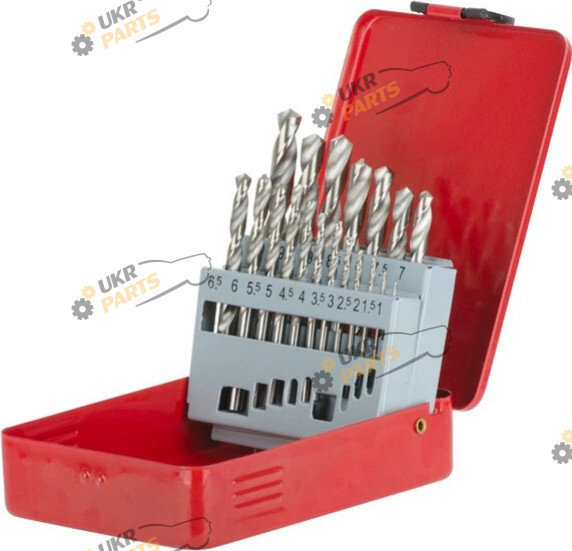 Набор сверл по металлу Intertool 19 шт. (SD-0119)