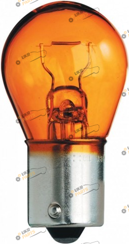 Лампочка стопа КВАНТ PY21W BA15S Amber (65004300)