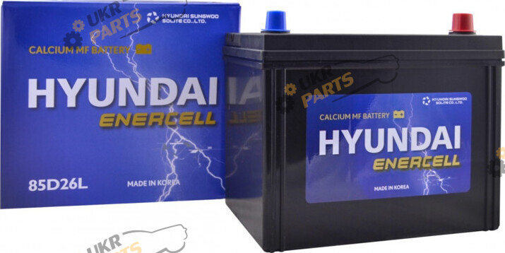 Автомобильный аккумулятор Hyundai Enercell Japan 70 Ач (85D26LH)