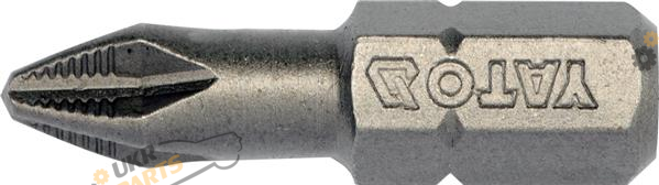 Набор бит Yato PH2 1/4 10 шт (YT-04752)