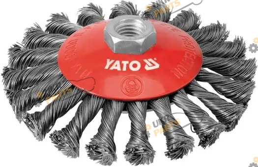 Щетка кольцевая Yato крацовка, Ø=125 мм (YT-4764)