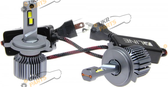 LED лампа QLine Ultra +200% H4 55 Вт (00-00020569)
