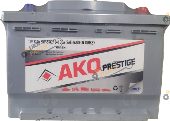 Автомобильный аккумулятор AKO Prestige 6CT- 62Aз 600A R SMF 62 Ач (A56219)