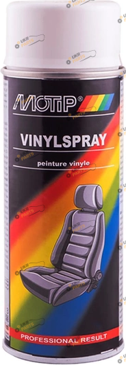 Краска для кожи Motip Vinyl spray белый 400 мл (04065)