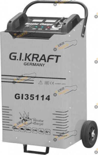 Пуско-зарядное устройство G.I.Kraft с током заряда 72 A (35114)