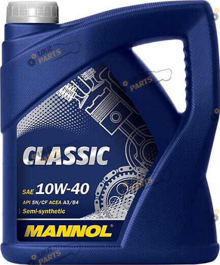 Моторное масло Mannol Classic SN/CF 10W-40 4 л (49830)