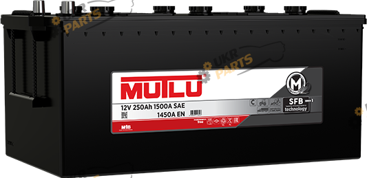 Грузовой аккумулятор Mutlu SFB HD 250 Ач (1SD6.250.145.B)