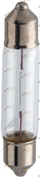 Лампочка салона Philips Philips 12848CP Festoon T6,2x27 (48467328)
