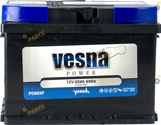Автомобильный аккумулятор Vesna NEW!!!! Power 60 Ач (415 356)