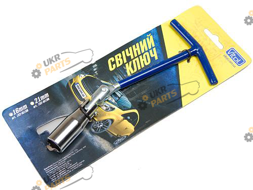 Свечной ключ Vitol 16 мм (182-T018B (100))