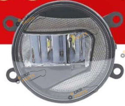 Фара противотуманная DLAA 10 Вт Renault/HD/NS/MB/SZ Cars (RN-2857-LED 2в1)