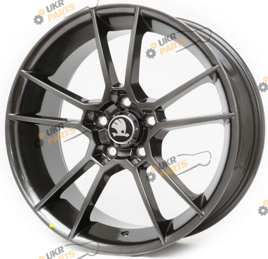 Литой диск Replica Skoda M01 Hyper Black R18