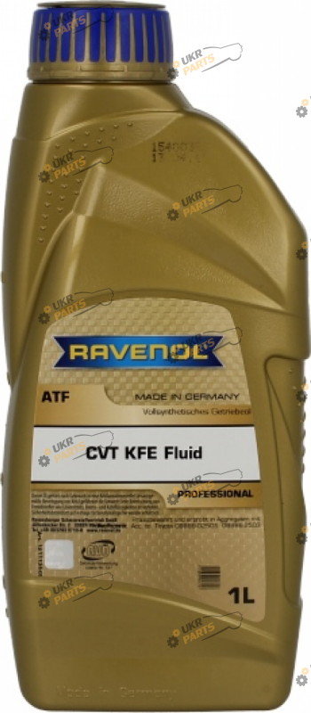 Масло трансмиссионное Ravenol CVT KFE FLUID 1 л (RAVCVTKFEFLUID1L)