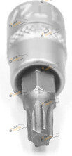 Головка Torx T RED STRIPE квадрат 1/4