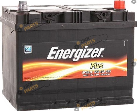 Автомобильный аккумулятор Energizer PLUS (EP68JX) 550 А 68 Ач (568405055)
