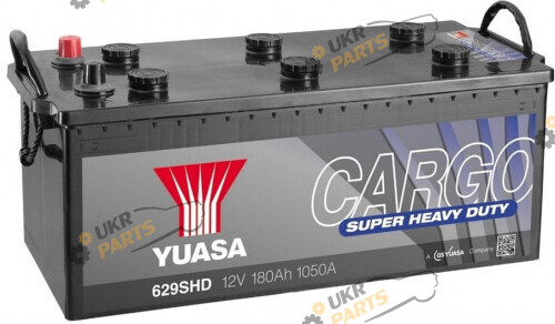 Грузовой аккумулятор Yuasa Cargo Super Heavy Duty Battery 180 Ач (629SHD)