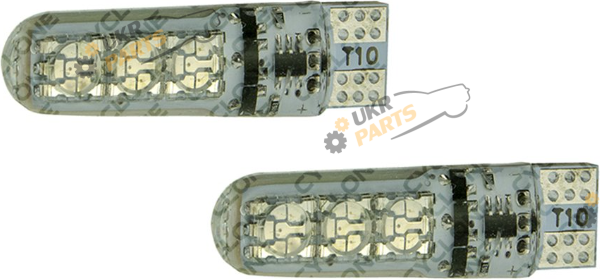LED лампа Cyclone RGB 5050-6 12V с пультом T10 2 Вт (T10-085 RGB 5050-6 12V)