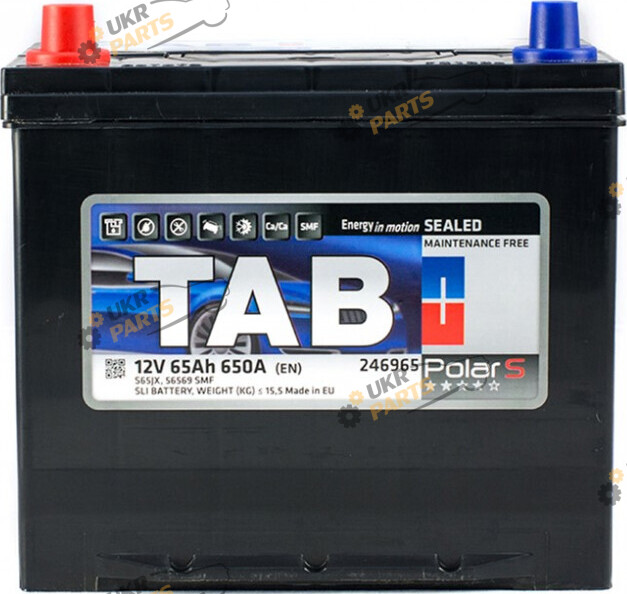 Автомобильный аккумулятор TAB Polar S (1) Japan 65 Ач (246 965)