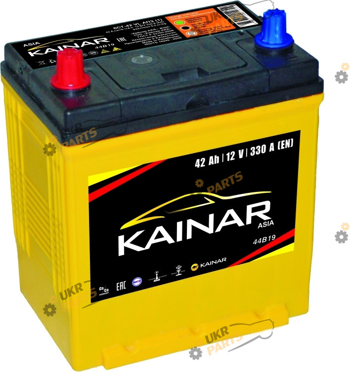 Автомобильный аккумулятор Kainar Asia 42 Ач (037 343 0 110 ЖЧ)