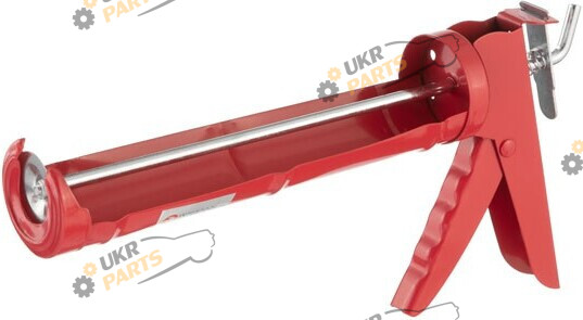 Пистолет для герметика Intertool HT-0021 225 мм красный (HT-0021)