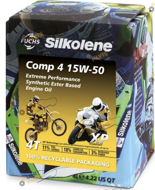 Моторное масло Fuchs Silkolene Comp 4 XP 15W-50 4 л (600885885)