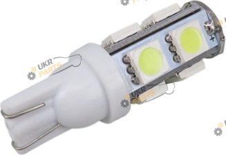 Лампочка AllLight T10 9 диодов 5050 W2,1x9,5d 12V WHITE (29022200)