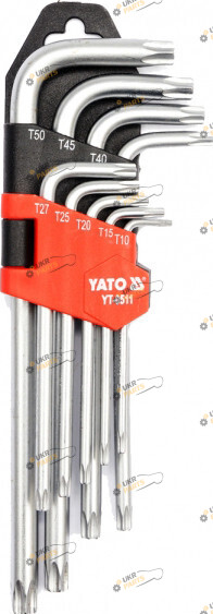 Набор шестигранников Yato 9 шт (YT-0511)