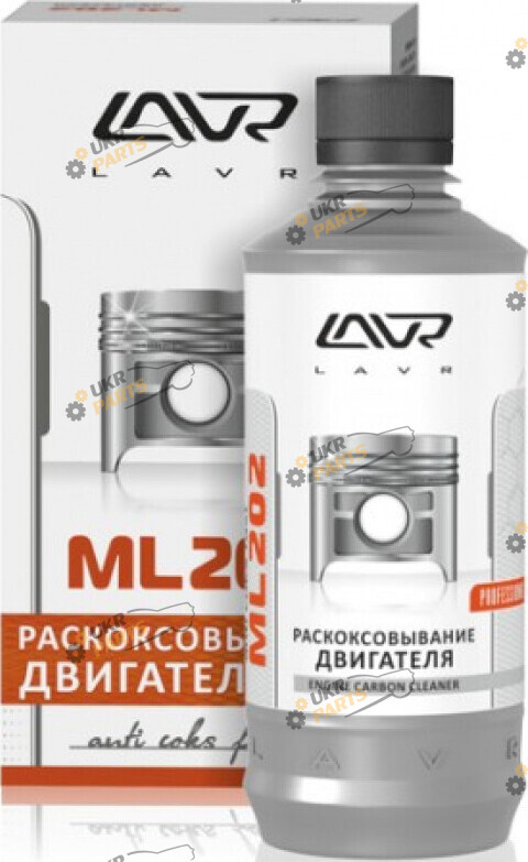 Очиститель двигателя Lavr МL-202 Anti Coks Fast 330 мг для дизельных и бензиновых авто (2504)