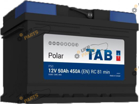 Автомобильный аккумулятор TAB Polar (0) 50 Ач (246 250)