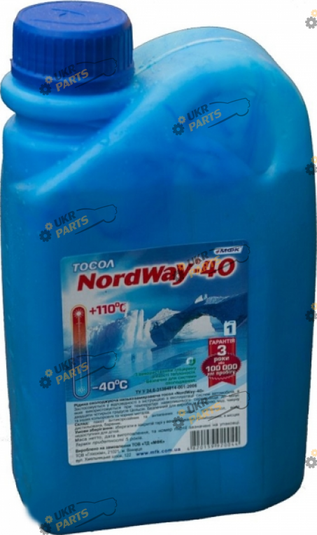 Тосол МФК NordWay G11 1 л (30819)
