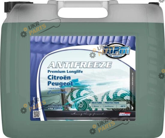 Концентрат антифриза MPM Oil Premium Longlife Citroen-Peugeot синий 20 л (86020APC)