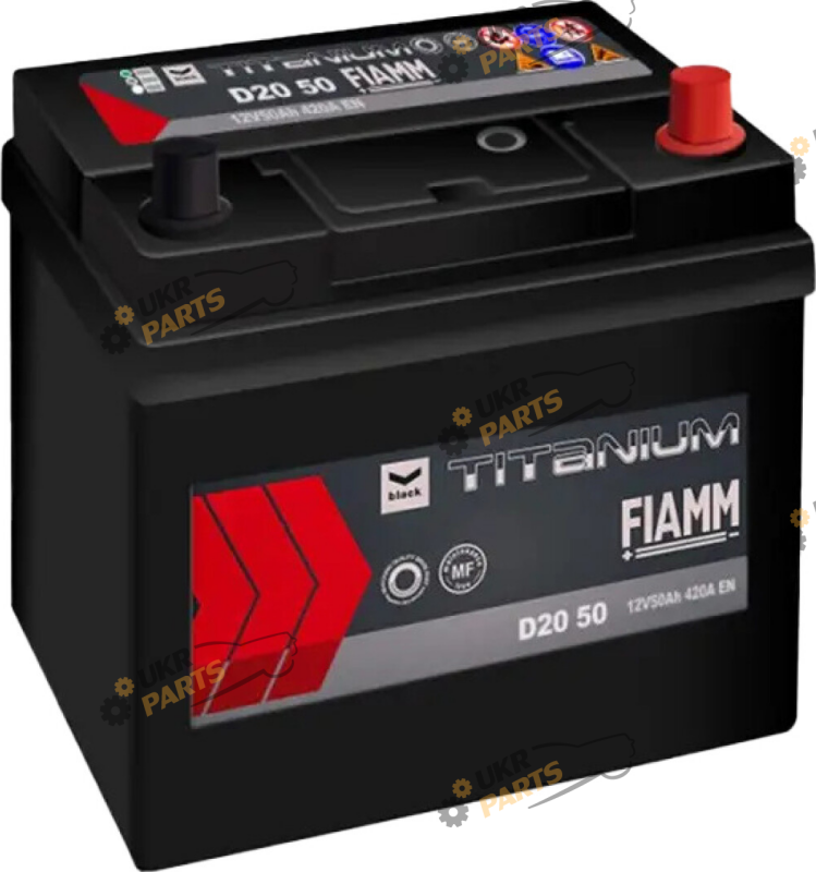 Автомобильный аккумулятор Fiamm Black Titanium B24JX 45 50 Ач (7905174)
