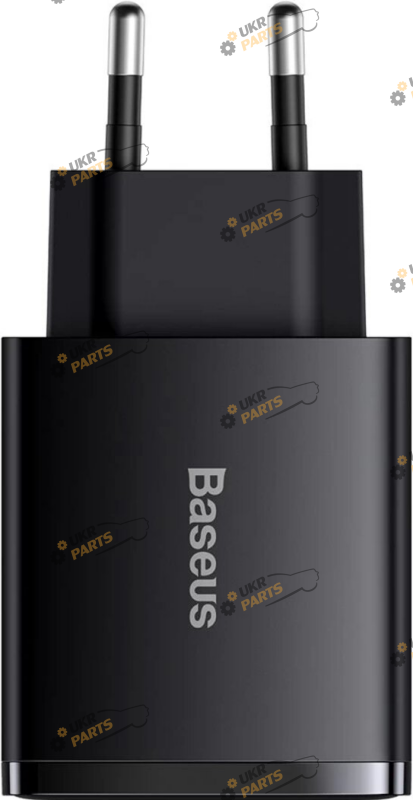 Зарядное устройство Baseus Compact Quick Charger 2U+C 30W EU Black USB/Type-C 3 А (CCXJ-E01)