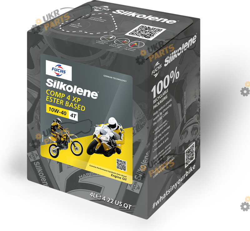 Моторное масло Fuchs Silkolene Comp 4 XP 10W-40 4 л (600985295)