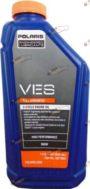 Моторное масло Polaris VES Full Synthetic 2-cycle Engine Oil 0.946 л (2877882)