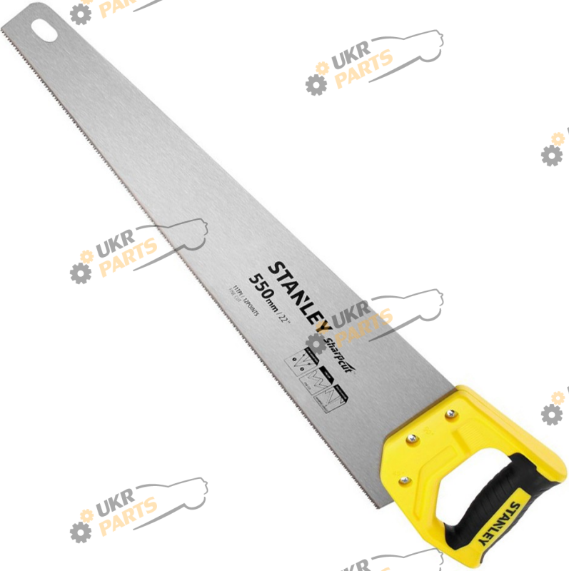 Ножовка по дереву Stanley Sharpcut, L=550 мм, 11 зуб./1
