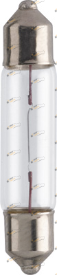 Лампочка салона Philips FESTOON C3W 24V 3W 28ММ SV6 10 шт (13818CP)