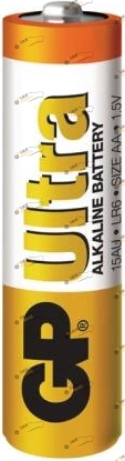 Батарейка GP Ultra Alkaline блистер AA 1 шт. (15AU-U5)