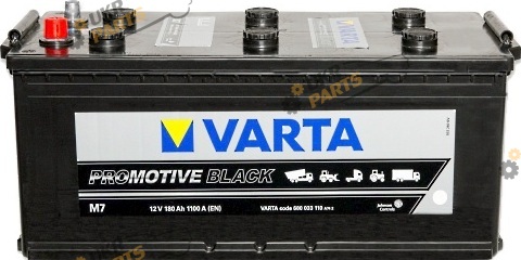 Грузовой аккумулятор Varta ГРУЗОВОЙ PROMOTIVE BLACK (M7) 1100 А 180 Ач (680033110)