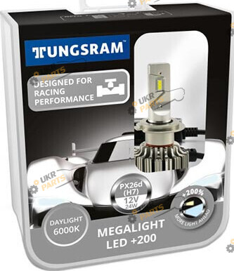 LED лампа Tungsram Standart H7 24 Вт (60450.2K)