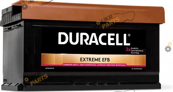 Автомобильный аккумулятор Duracell EFB Extreme 75 Ач (DE75EFB)