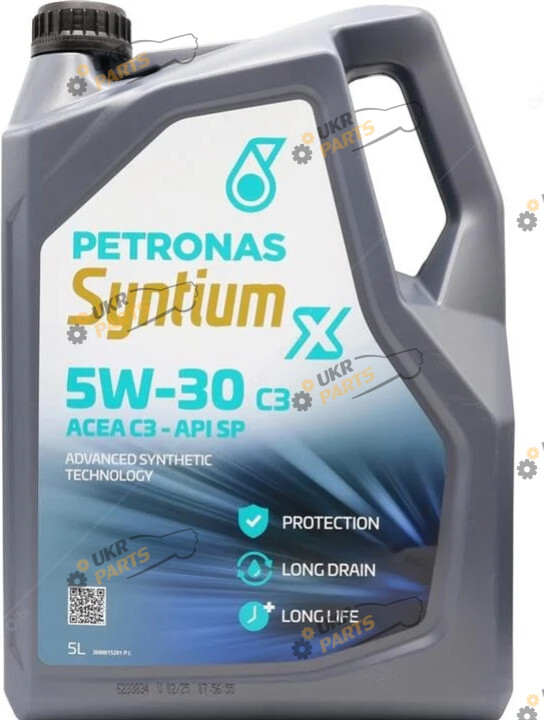 Моторное масло Petronas Petronas Syntium X 5W-30 5 л (71004M12EU)