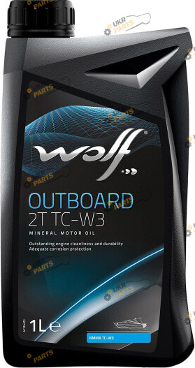 Моторное масло Wolf oil OUTBOARD 2T 1 л (8302008)