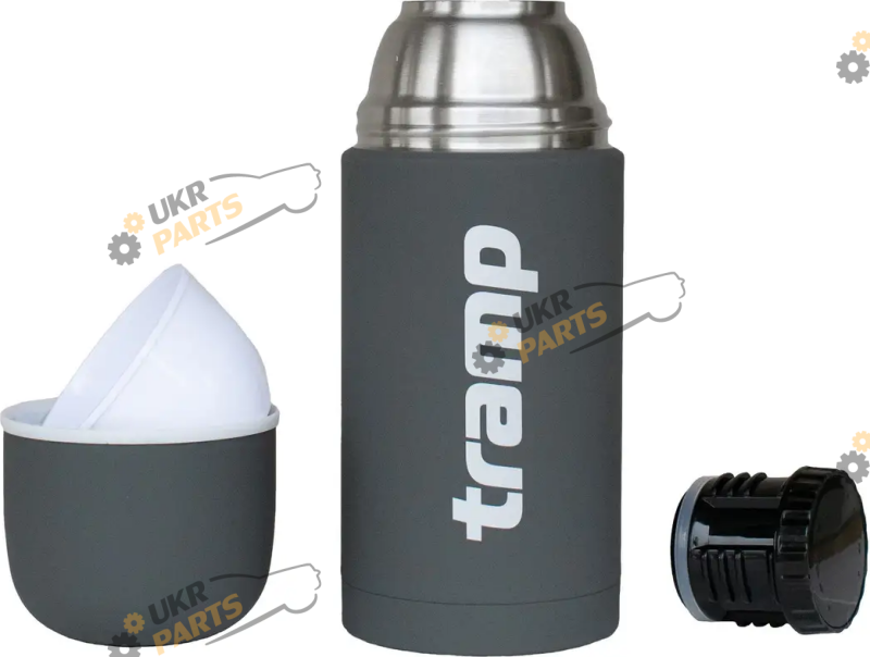 Термос Tramp 0,75 л Soft Touch grey (UTRC-108-grey)