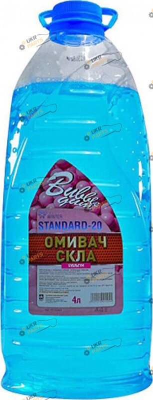 Жидкость омывателя готовая зимняя ДК STANDARD Bubble Gum -20 °C 4 л (48021110414)