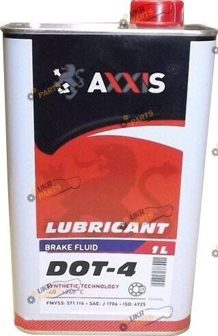 Тормозная жидкость Axxis DOT 4 1 л (48021106373)
